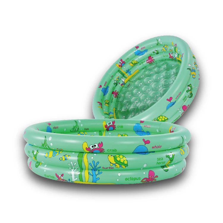 Inflatable Pool Float Manufacture Round Inflatable Outdoor Kids Swimming and Wading Watermelon Pool for Ages 2 and Up