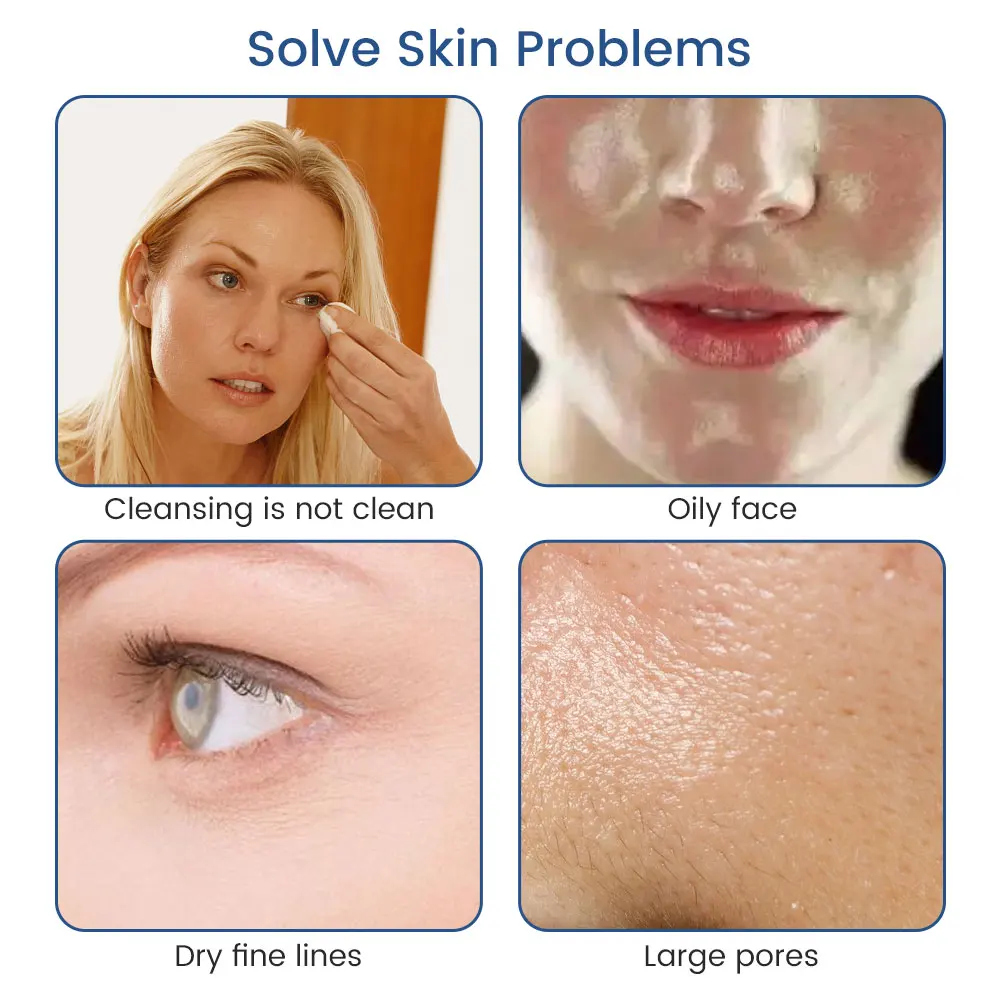 2024 New Beauty Product Face Neck Care Skin Lifting Red Blue Led Light Photon Therapy Skin Tightening Face Massager Machine