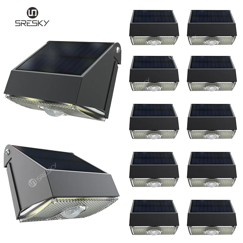 SRESKY Hot sales Solar Goods wall lamp solar rechargeable emergency light outdoor led