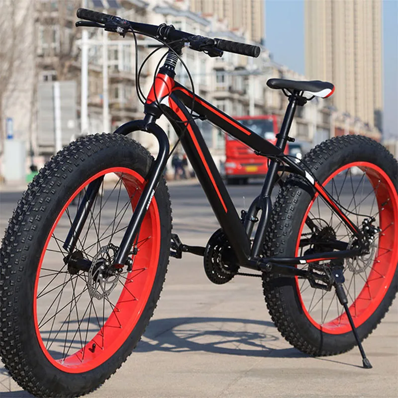 Tianjin Factory MTBGO 26 27.5 29 inch adult cycle 21 speed man downhill mountain bicycle fat tire snow bike