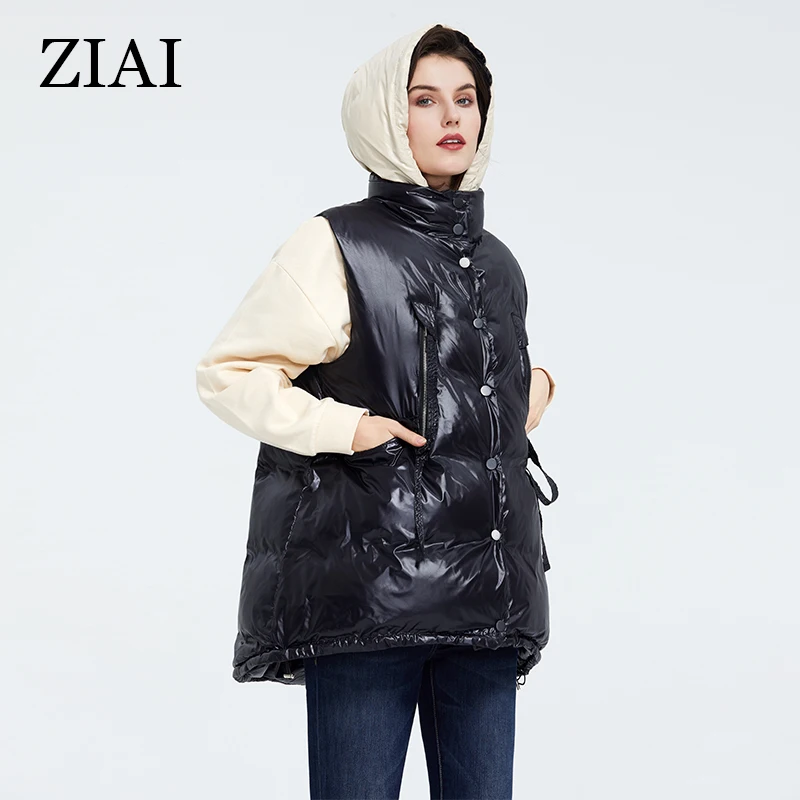 
New fashion wholesale ladies waterproof plus size puffer vest quilted jacket women windproof black puffy winter vest 
