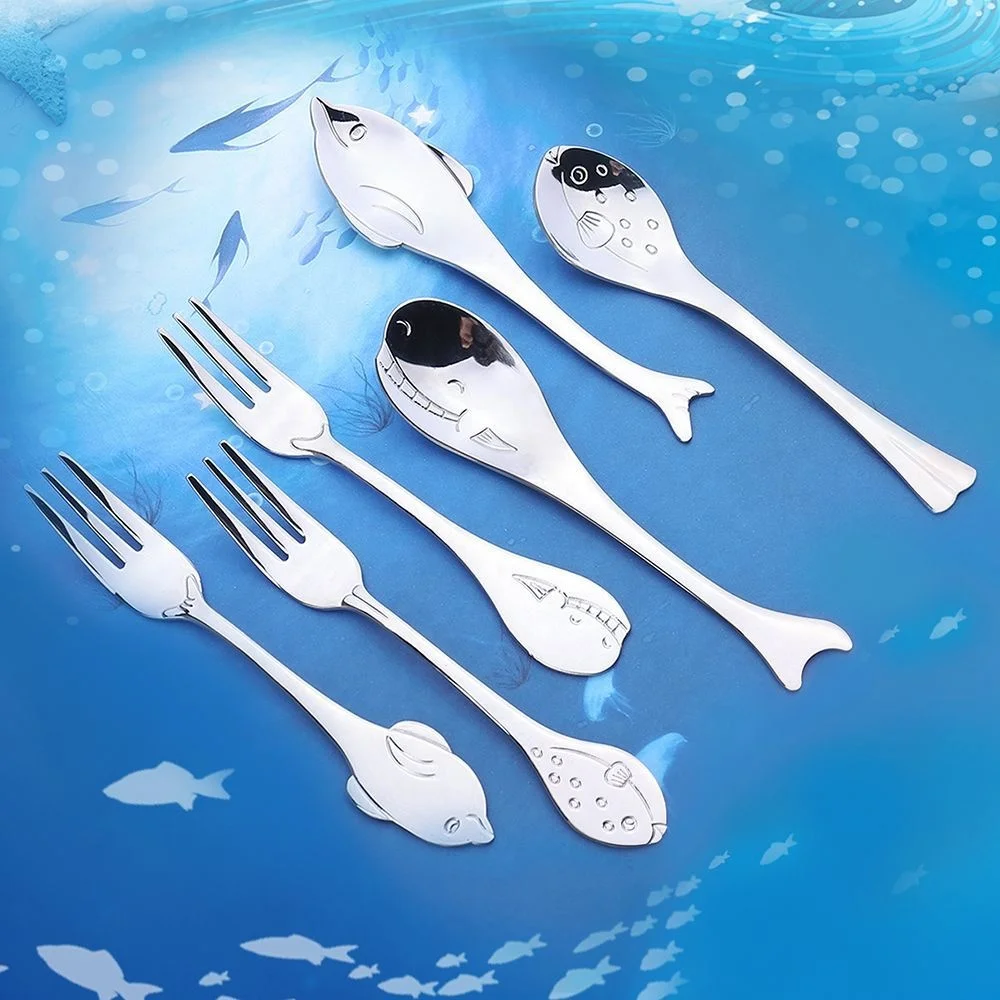
Factory cheap Teaspoons 18/10 Stainless Steel fork metal long ice tea coffee spoon set fishing soup spoon 