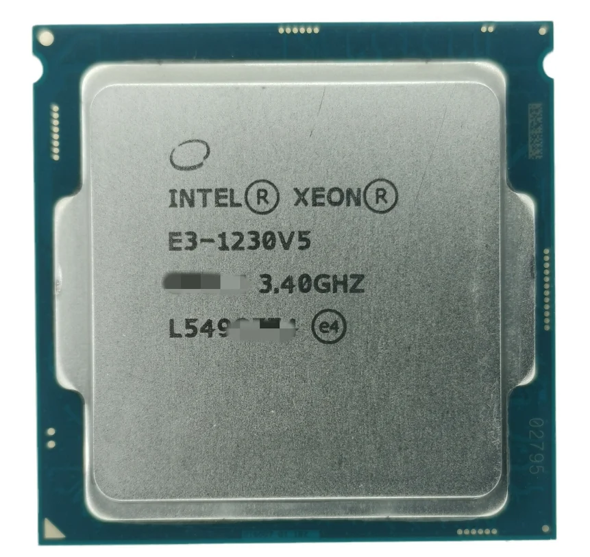 INTEL CPU Processor Xeon E3-1230 v5 3.40 GHz LGA 1151