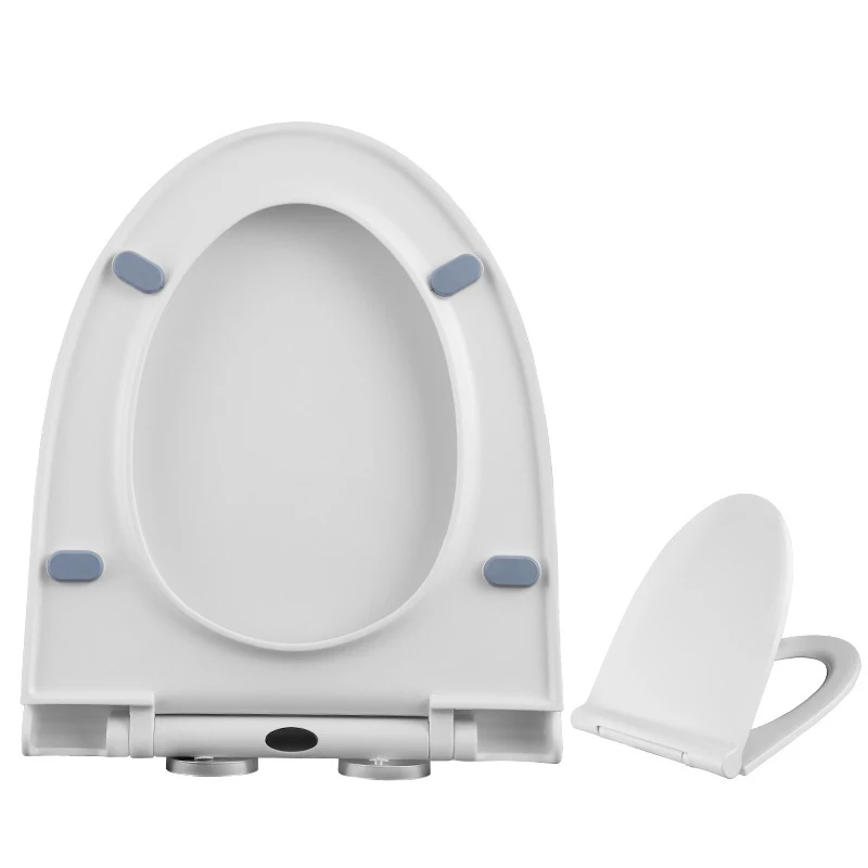 2023 Household toilet lid thickened toilet cover slow drop fast detachable lid UVO type toilet lid