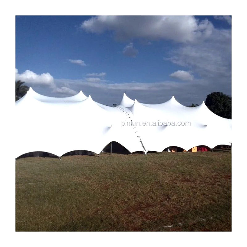 Waterproof stretch tent fabric for outdoor Wedding/Camp/tent