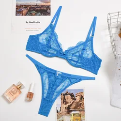 Custom multiple colour low moq wholesale womens sexy underwear open female hot transparent sexy lingerie