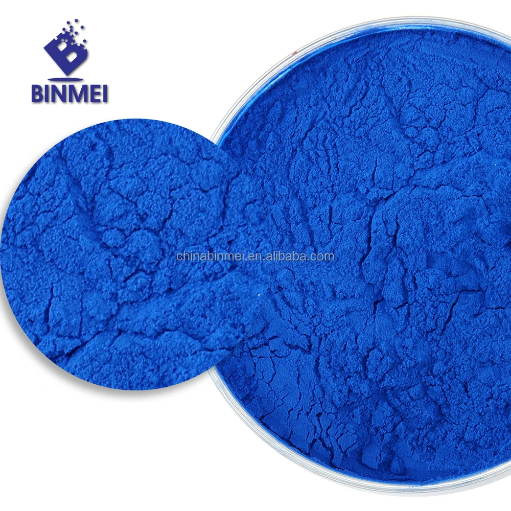 Blue Spirulina Blue E18 BINMEI Food Grade Spirulina Extract Phycocyanin Powder For Food And Beverage