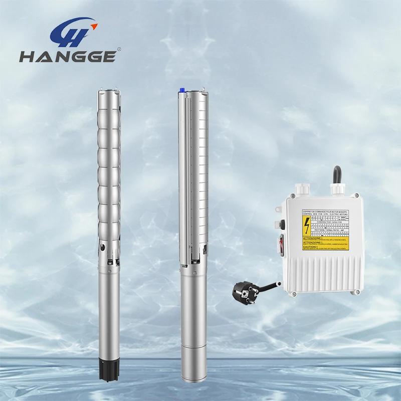 4SP2 multistage 40ph kps bore pipe 220v ac system kit submersible water head 1000m deep well pump