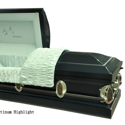 Excellent metal casket 18 Ga Steel wholesale price USA hot sale funeral home popular top one funeral supplier million casket