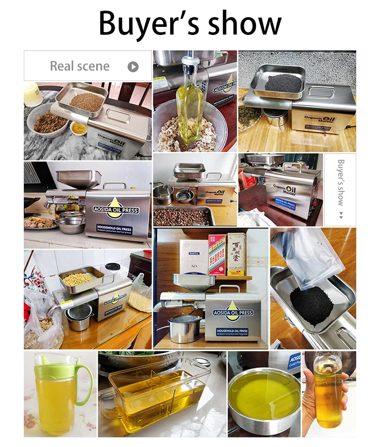 Высокая эффективность мини автоматическая нержавеющая сталь арахисовое масло пресс машина