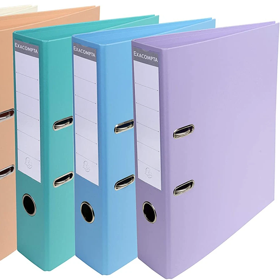 Customized wholesale lever A4 document size file folder for office school supplies stationery