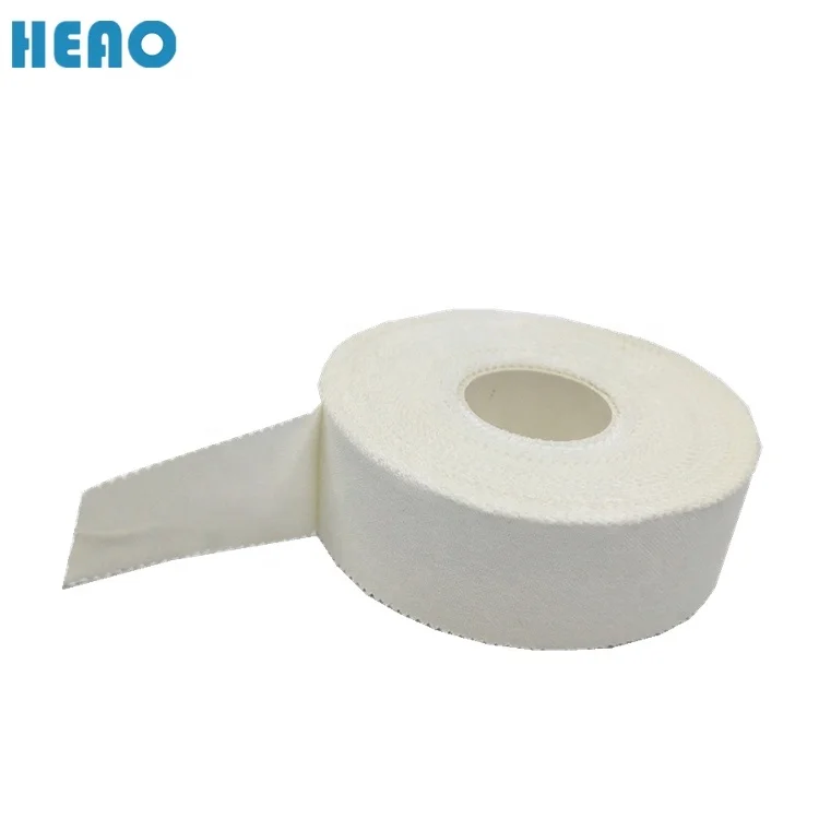 White Color Rayon Material Rigid Strapping Tape for Sports Training