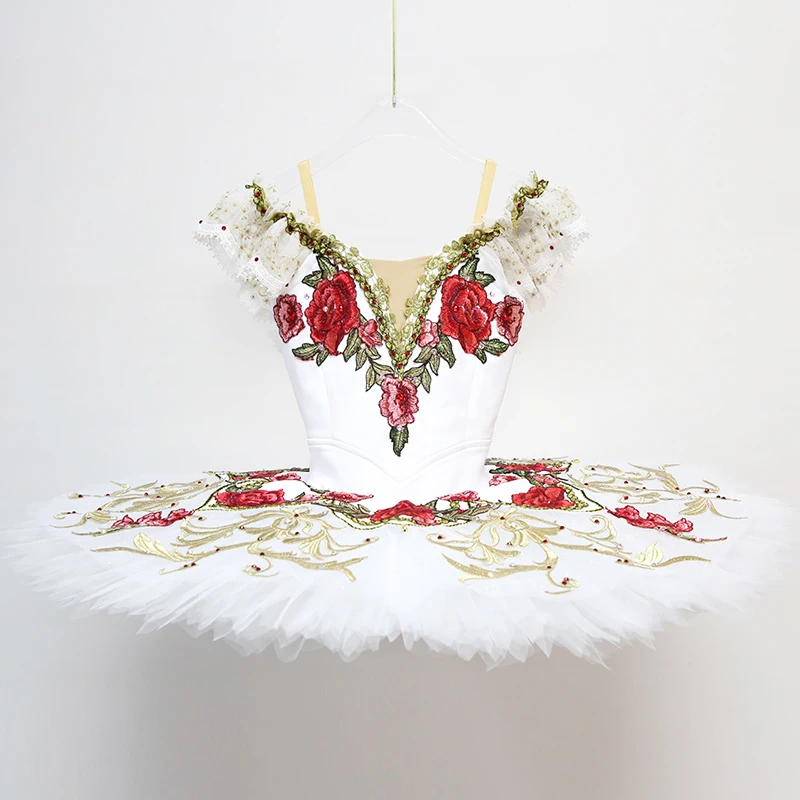 T0420 Professional Manufacturer Adult  Ballet Tutu Ballet Dance Costumes White