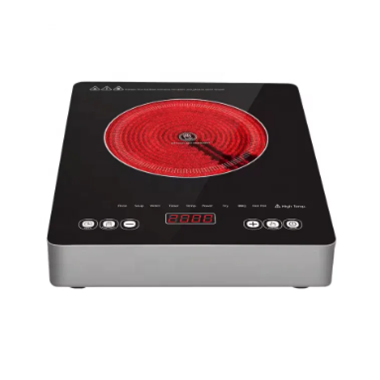 New 2000w high power electric ceramic stove household touch type electric stove with inner outer double ring heating area choose