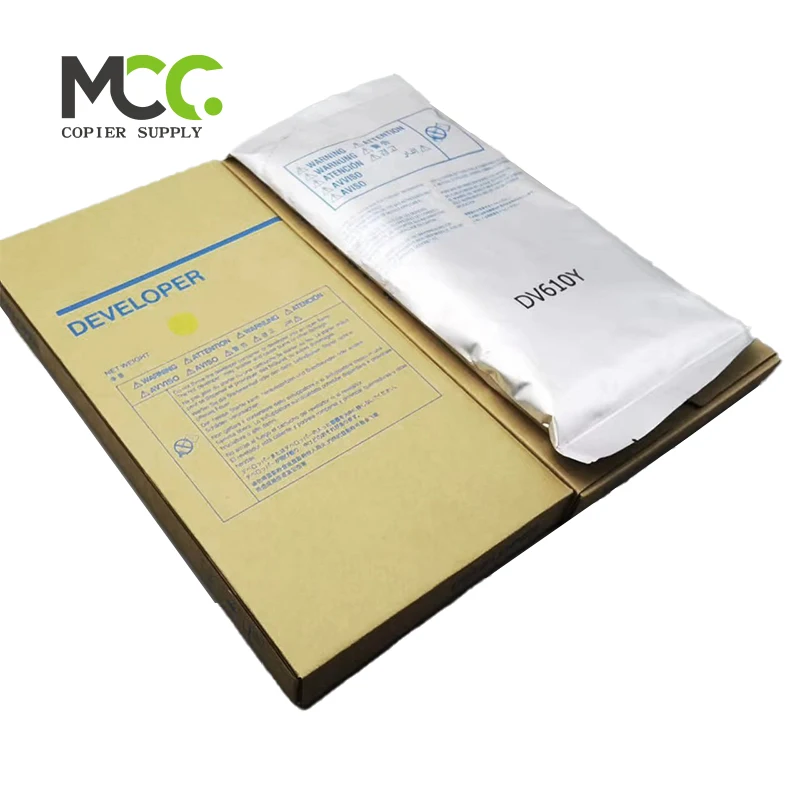 Set DV610 Powdre for Konica Minolta Press C6500 C6501 C6000 C7000 6000 7000 Original Developer Powder DV 610 DV-610