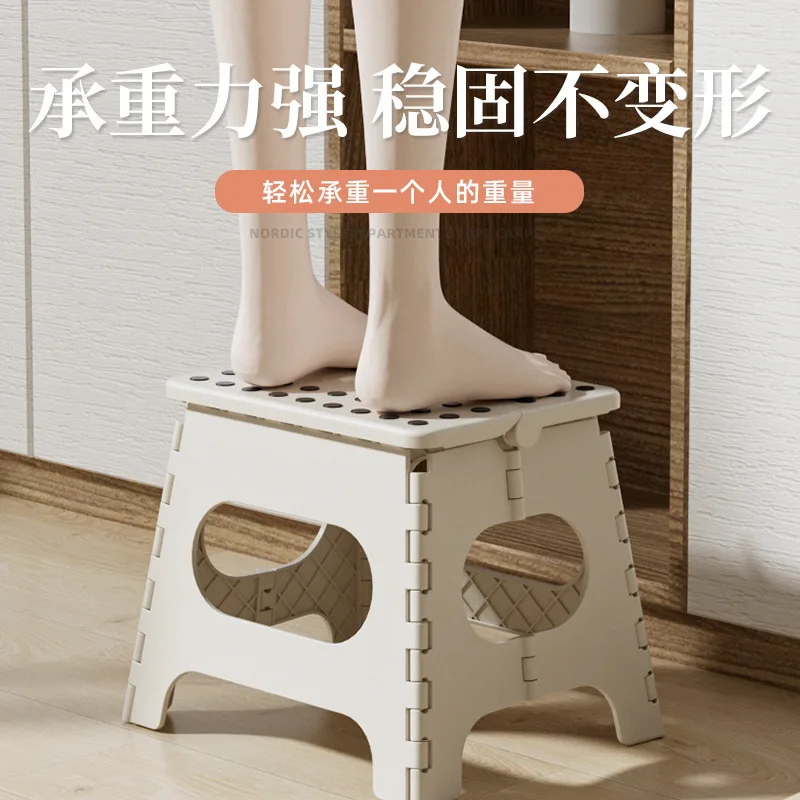 13 colors 350 Pounds portable telescoping Square beach stool folding Seat foldable plastic Stock