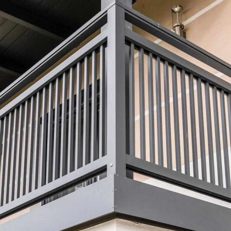 Modern Total Solution For Projects Villa Balcony Railing Aluminum Deck Railing For Outdoor