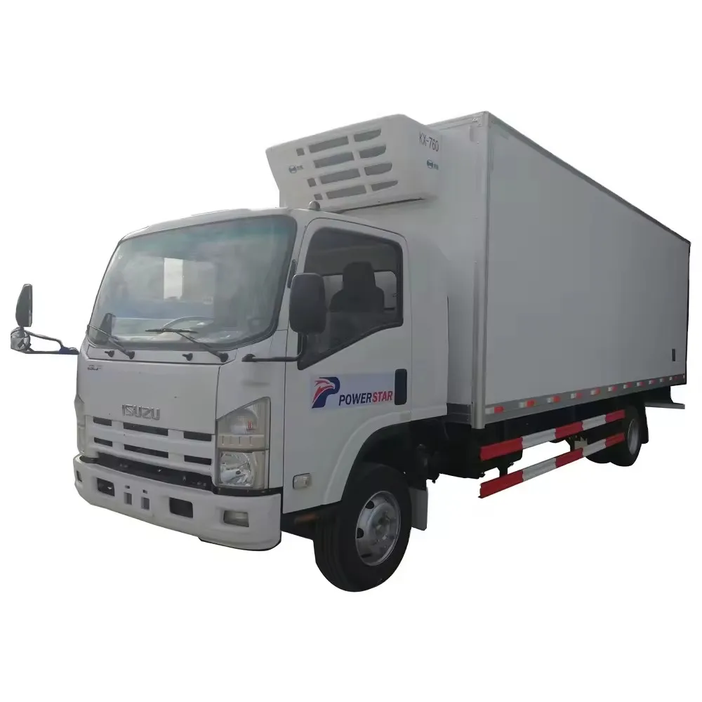 Japan brand Isuzu KV100 KV600 KV800 700p v refrigerator truck