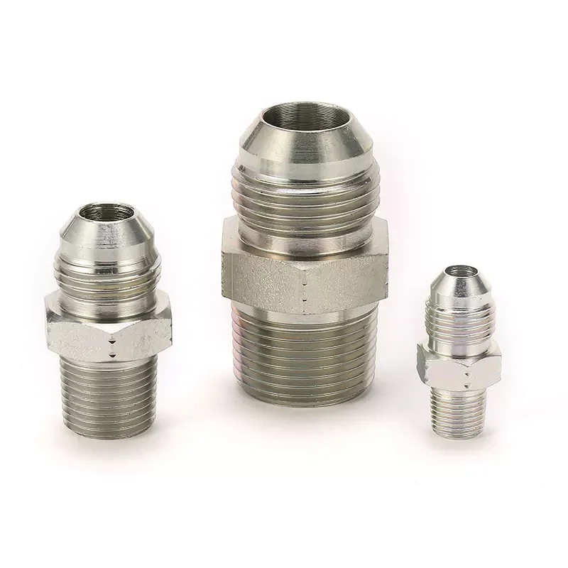 High pressure hydraulic fitting hydraulic parker one piece NPT/JIC/BSP fittings female carbon steel fittings