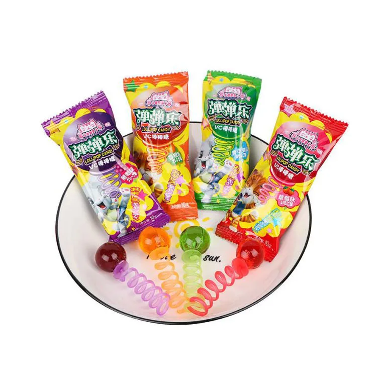 Funny Spring Hard candy Lollipop Popping Candy Optional For Children