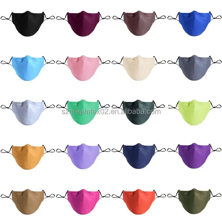 wholesale fashion adult protective safety adjustable nose wire oem logo custom reusable washable cotton cloth face mask masks