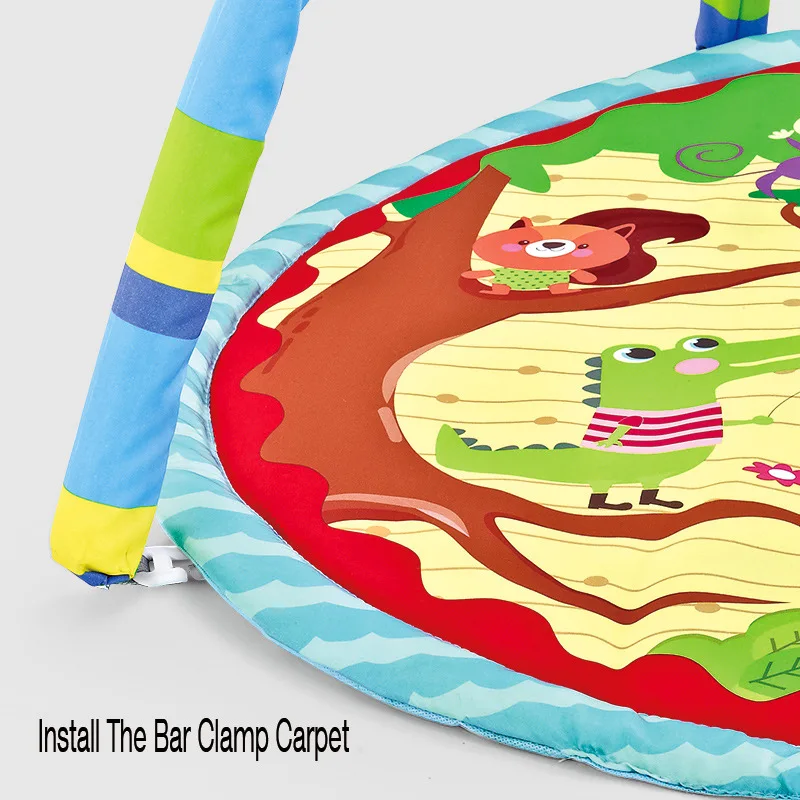 Gym Play Mats for Baby Toys Tummy Time Mat Toys Musical Activity Infant Toys Piano Music Mat