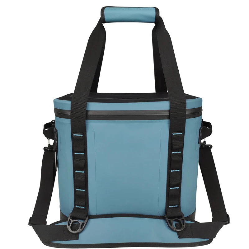 Portable panic ice cooler box TPU leakproof Hopper Flip soft cooler