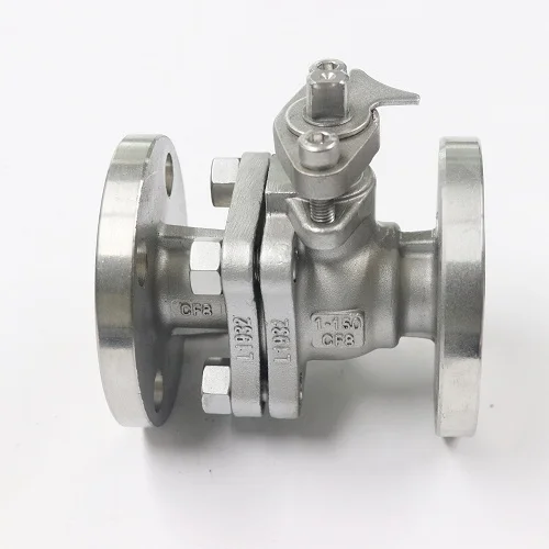 API 6D Casting Stainless Steel Floating Ball Valve Class300 Reduce Bore Raised Face Lever Type