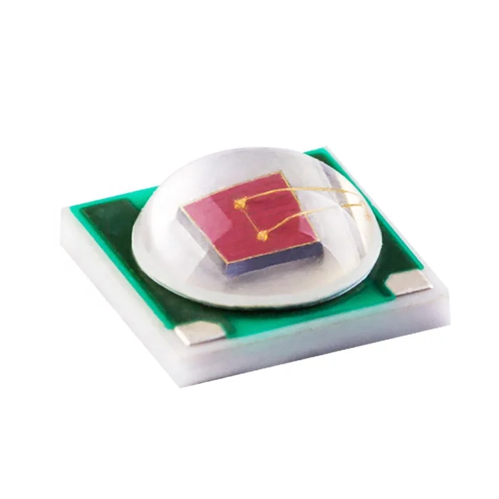 Высокомощный 660nm красный 3535 SMD светодиодный чип медный PCB Epistar Размер многократного излучения (белый желтый зеленый теплый белый) 6V