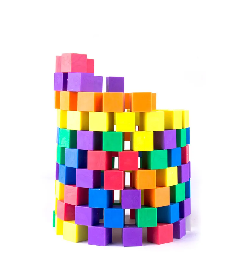 Custom high quality Soft Colorful Eva Foam Cubes For Kids Educational Toys