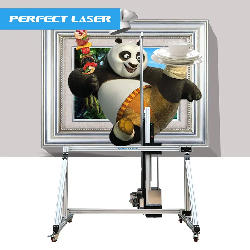 Perfect Laser Used In Indoor And Outdoor Intelligent Industrial High Quality 3D Wall Painting Machine Without Install Computer