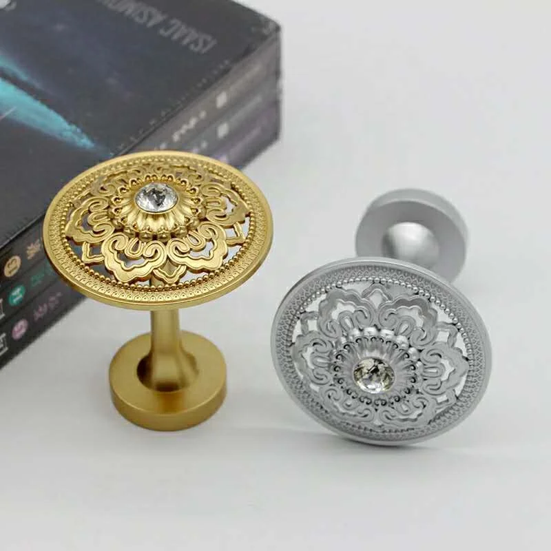 KEWOO high quality golden  color round simple luxury style wall curtain hook with rope for wall or door