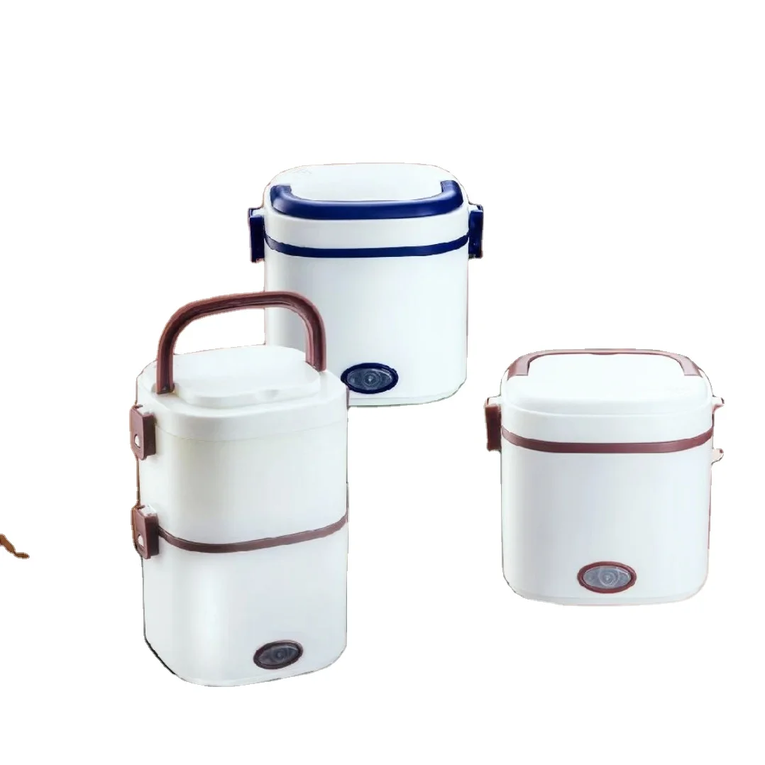 Multi-functional lunch box Heating insulation rice cooker steaming hot rice magic student mini bento rice pot