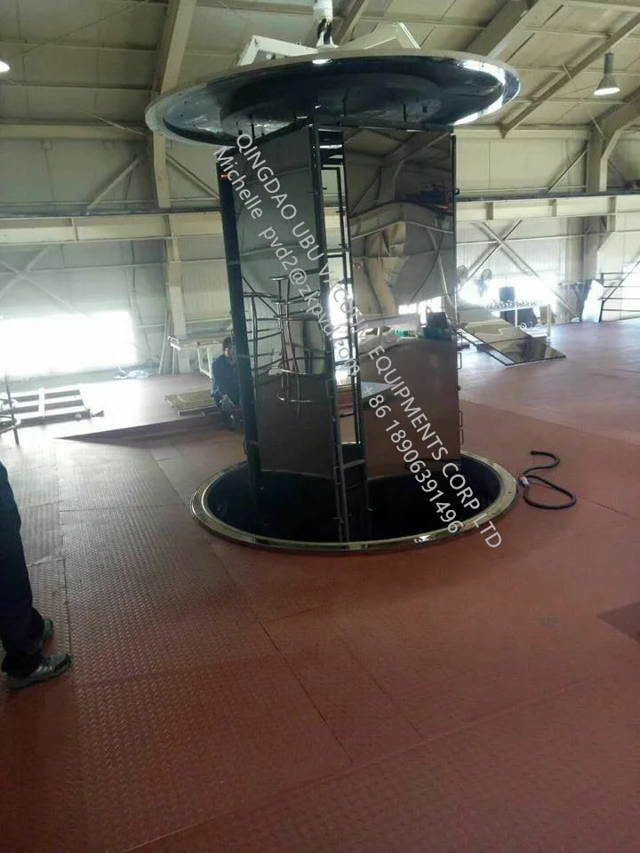 Elevator stainless steel plate colorful PVD vacuum coating machine /equipment / plant