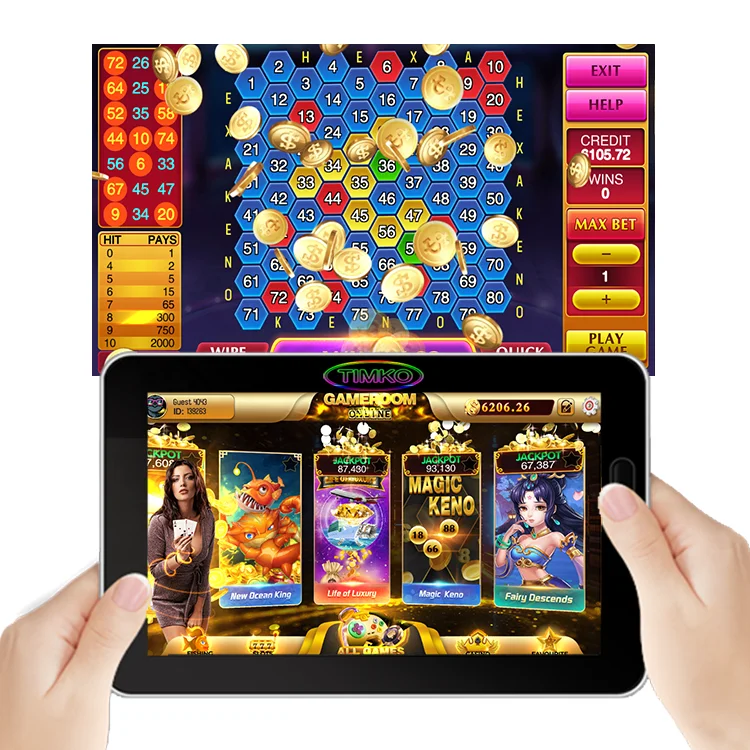 2022 newest hot sale online game platform noble   online fish keno game app game for phone computer