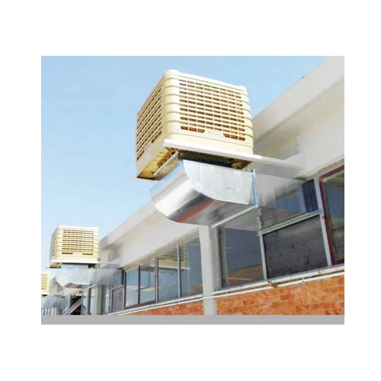 Вверх вниз боковой разряд Крыша Настенный 18000m 3/h 20000m 3/h 1,1 кВт водяное охлаждение зеленый дом испарительный Кондиционер