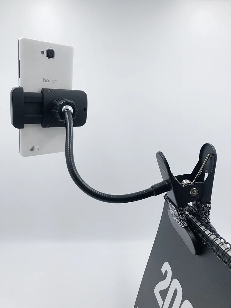 Hands Free Viewing Adjustable Phone Holder Universal 360 Rotating Lazy Holder Phone Mount Gooseneck Tablet Holder for iPad Mini