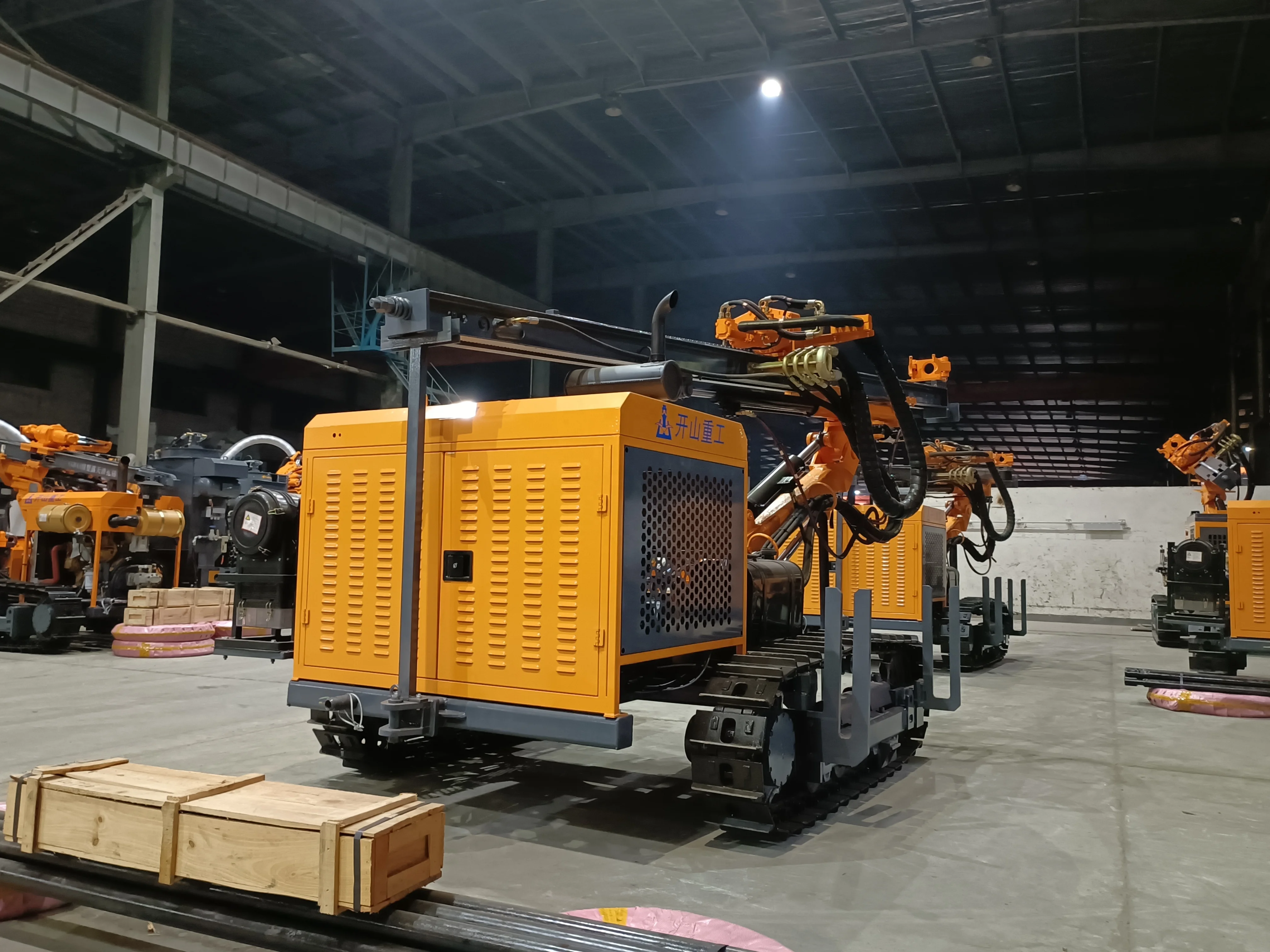 Kaishan KG726 Mining Hydraulic Crawler rock quarry gold mine Blasting Hole drilling Rig