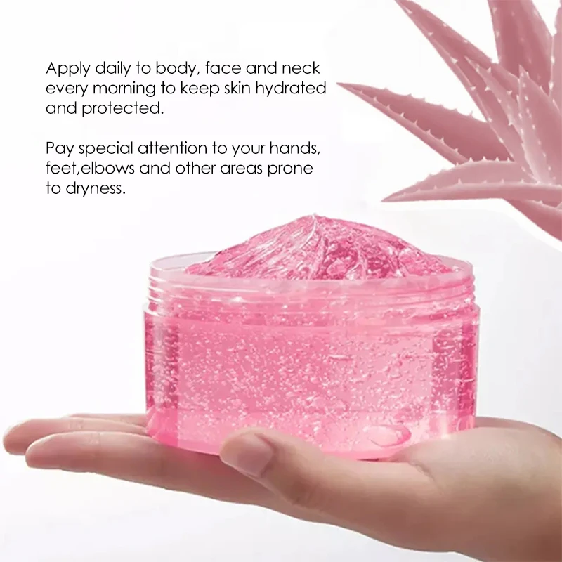 100% natural aloe vera gel natural body face care Soothing organic Skin Care aloe vera gel