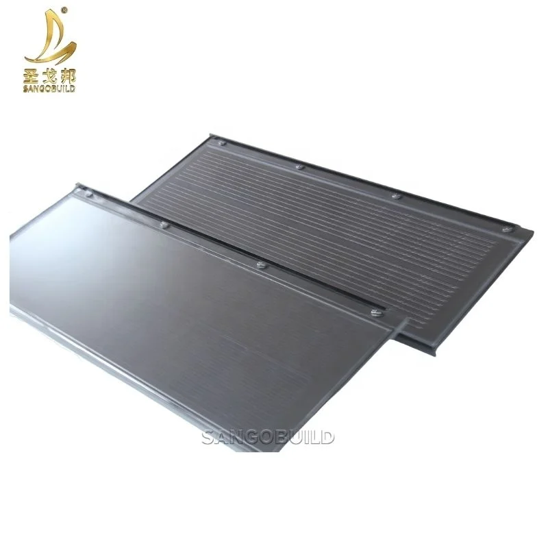 Waterproof Solar Roof Shingles Residential Solar Power Electricity Free Live Off Grid Modular BIPV Villa Solar Roof Panel Tiles