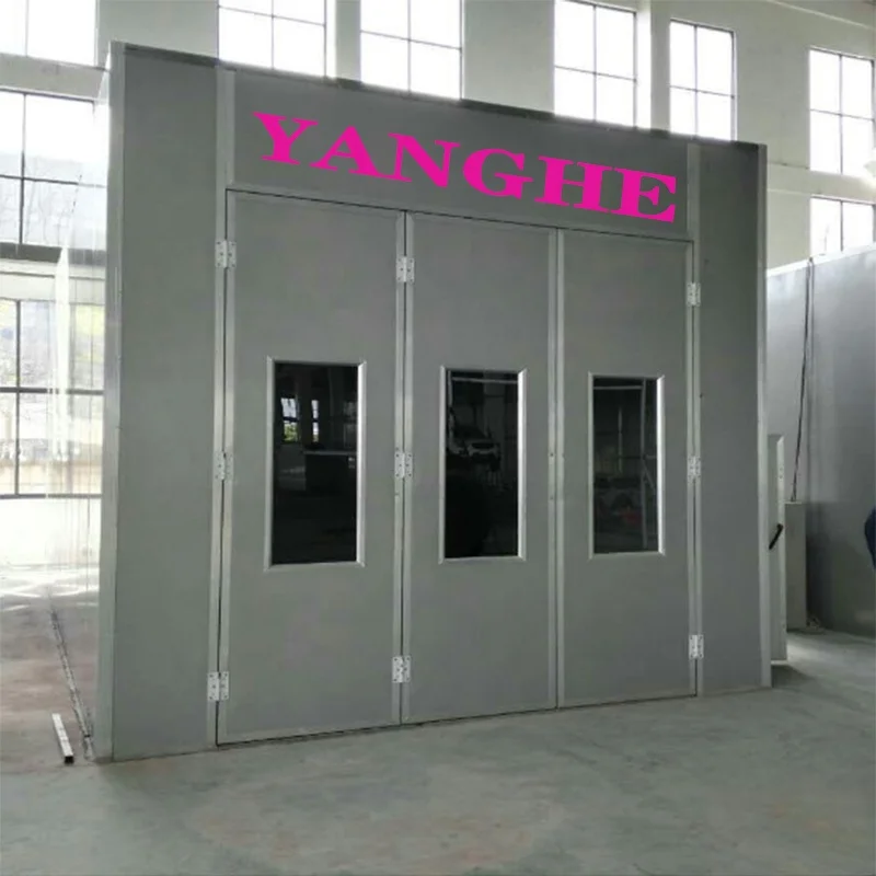Electric heating system of high-quality automobile spray paint furnace and cheap garage spray paint room