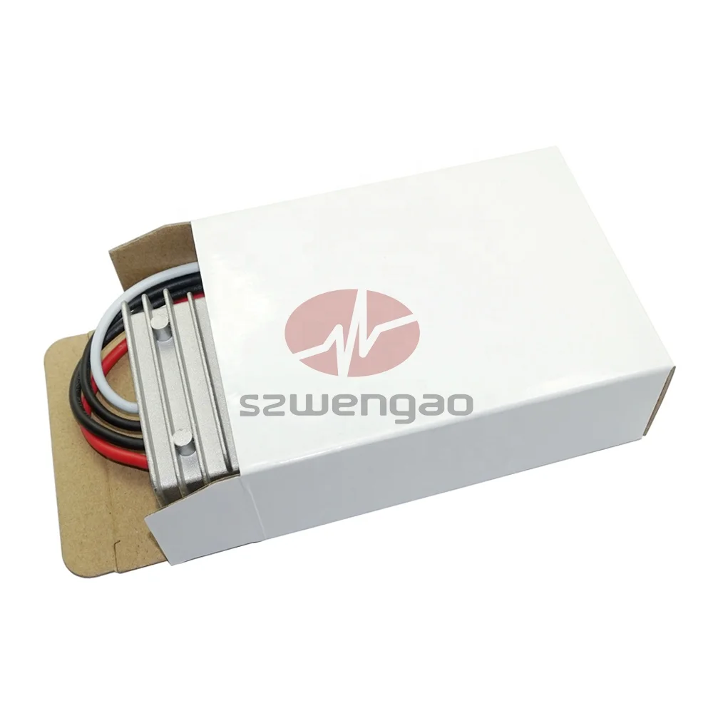 Waterproof IP67 Buck Converter DC-DC 12V/24V to 5V 40A 50A 200W 250W  Step Down Adjustable Power Module