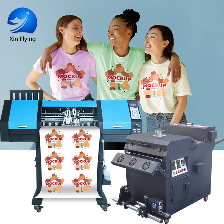 2023 Provide a Full Range of Solutions 60cm Roll to Roll DTF Printer Printing Machine DTF Digital Printer For T-shirt DTF