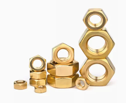 Carbon Steel Galvanized Class Grade 4.8 8.8 10.9 12.9 Yellow Zinc Plated Hex Nut DIN934