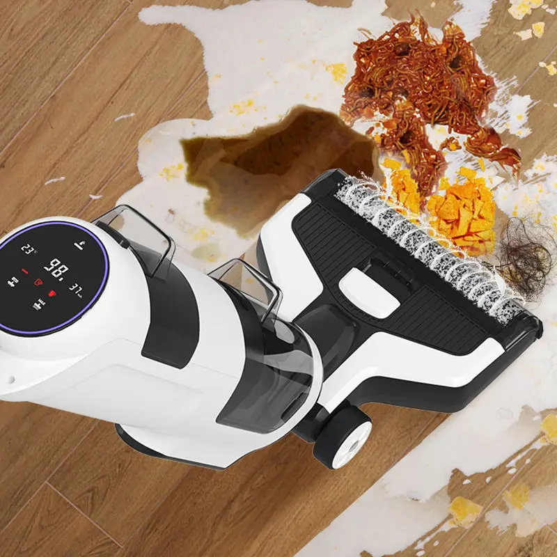 Самоочищающаяся бытовая стиральная машина 3 в 1 Электрический беспроводной пылесос для влажной и сухой