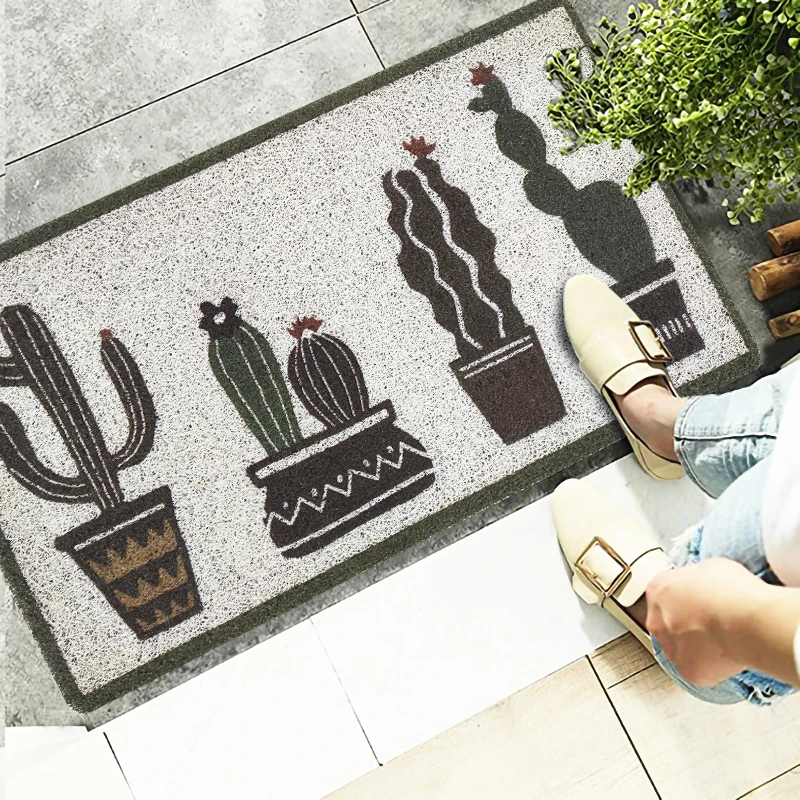 2024 new design Graceline Welcome sweet home pvc coil printed door mat