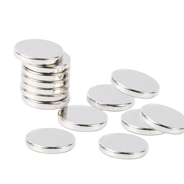 Wholesale N30 N35 N48 N50 N52 miknatis Small big Disc Circular Neodymium neodymowy Round permanent Adhesive Ndfeb Magnet