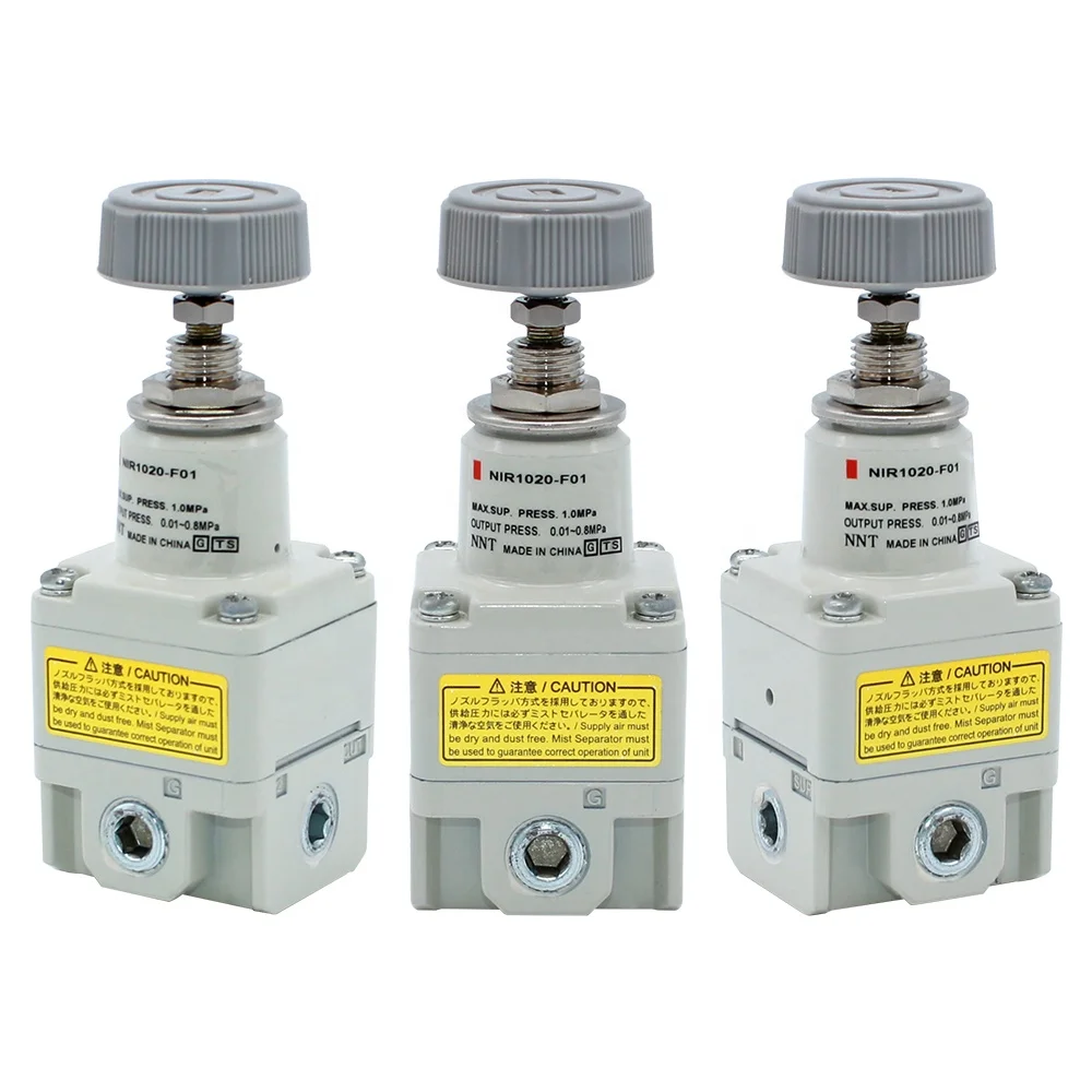 NNT NIR1000 Air Pneumatic Regulator Precision Air Regulator Precision Pressure Regulator