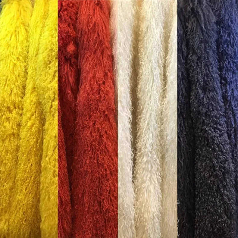 Mongolian Long Hair Sheep Plate Fur