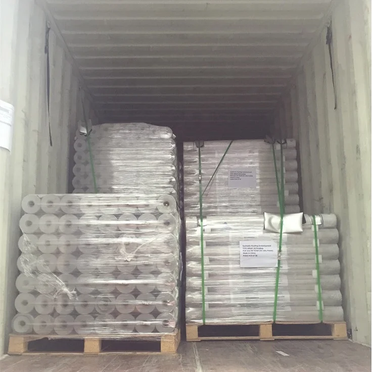 Waterproof membrane synthetic roofing gasket instead of 15# felt